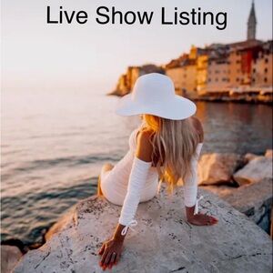This listing is for live show